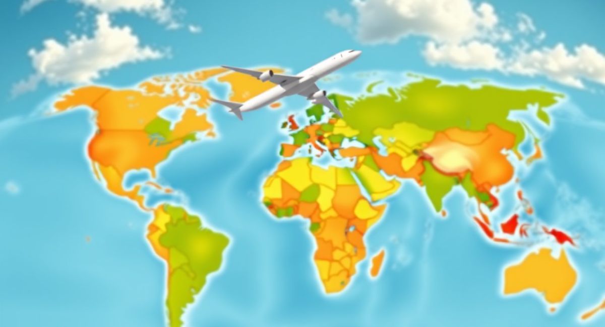 World map, airport & Airplane (3)